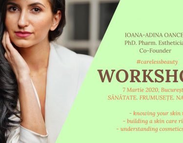 “Health, Beauty and Nature” Workshop – 7 March 2020, Bucharest